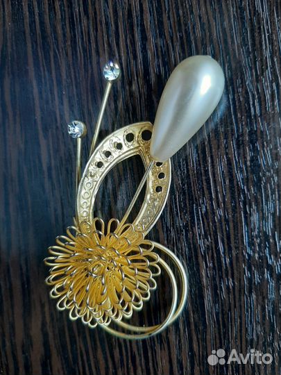 Красивые винтажные броши СССР