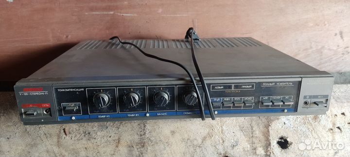 Усилитель Вега у-120 стерео hi-fi