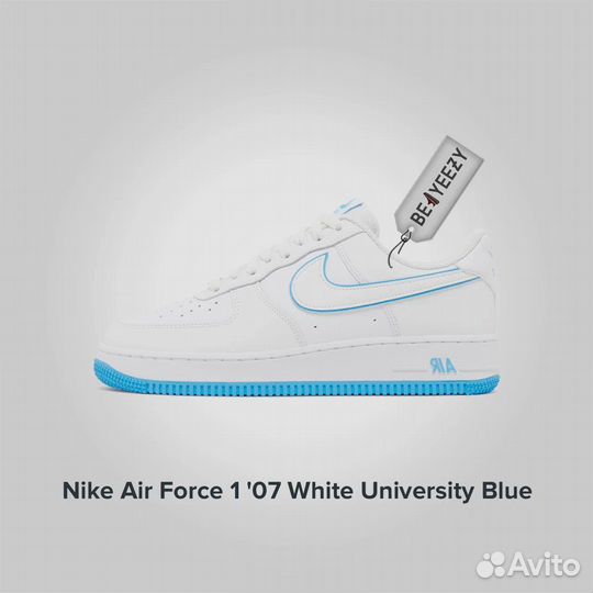 Nike Air Force 1 07 White University Blue