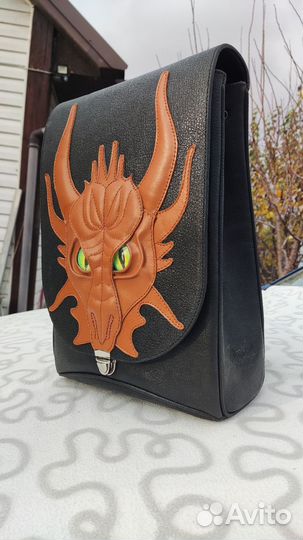 Рюкзак кожаный 