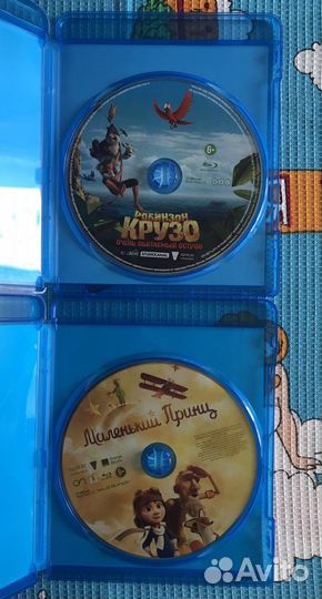 Фильмы и мульфильмы лицензия Blu-ray