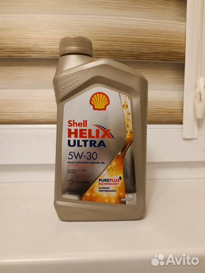 Оригинальное моторное масло shell helix ultr 5w-30