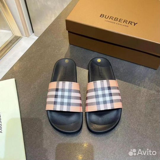 Шлепанцы burberry
