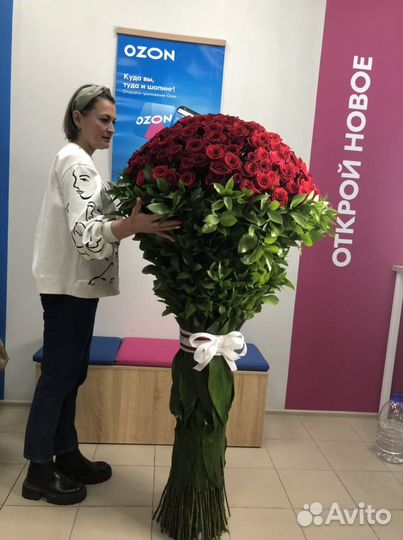 WOW - роза гигант 1,55 м