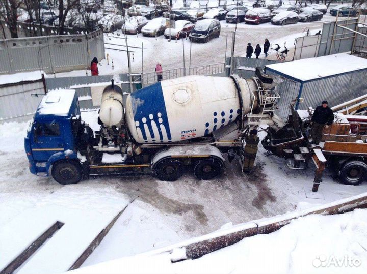 Бетон с завода