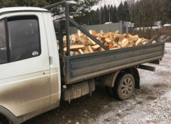 Дрова дубовые колотые