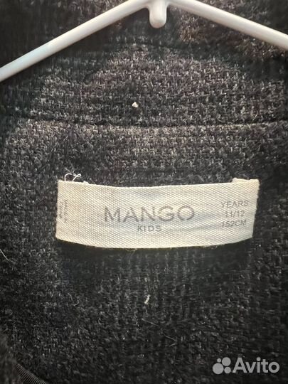 Пальто для мальчика Mango 11/12 лет, рост 152