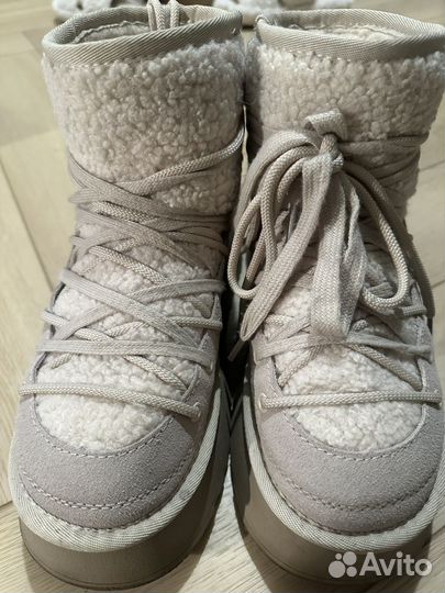 Натуральная овчина сапоги