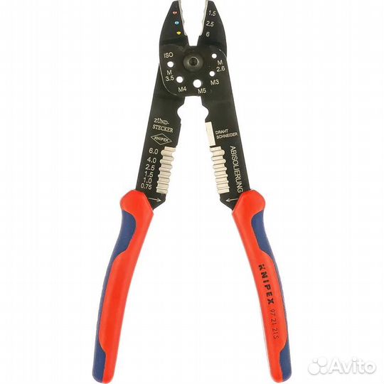 Клещи обжимные Knipex KN-9721215