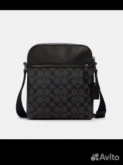 Мужская сумка через плечо Coach новая с биркой