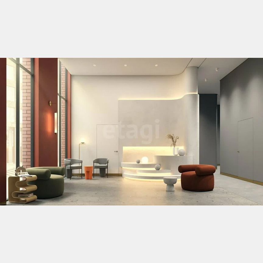 1-к. квартира, 37,6 м², 8/30 эт.