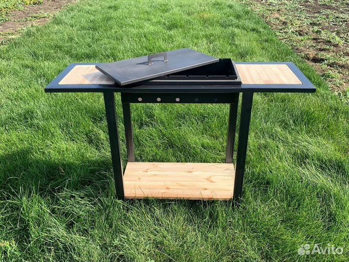 Мангал+крышка+2 столика