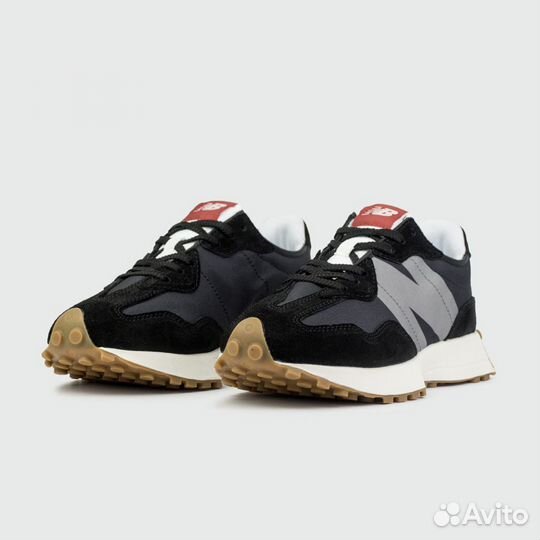 Кроссовки New Balance 327 Black / Gum