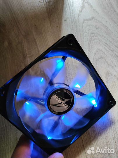 Вентилятор 2шт кулер Zalman ZA1225 с подсветкой