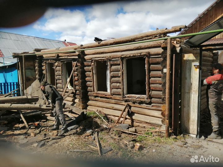 Снос и демонтаж домов