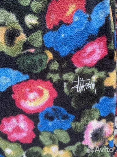 Stussy Basic Polar Fleece Pants Floral