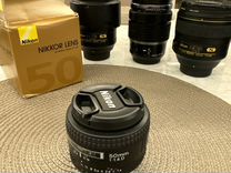 Объектив Nikon Nikkor 50mm 1,4 d
