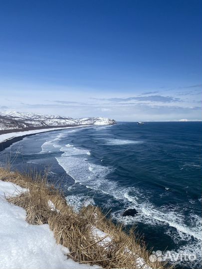 Снегоходная экскурсия на мыс Маячный
