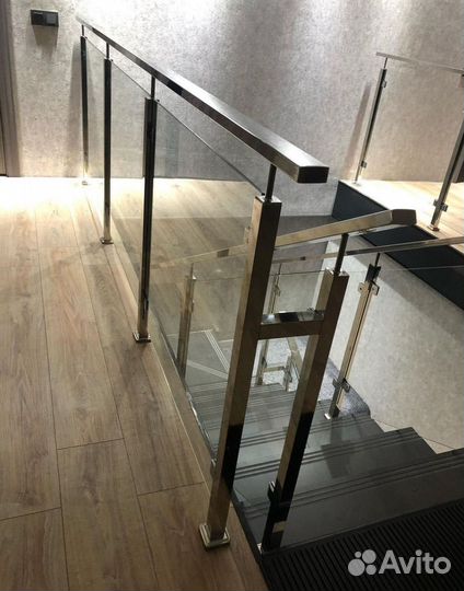 Перила для лестницы из нержавеющей стали