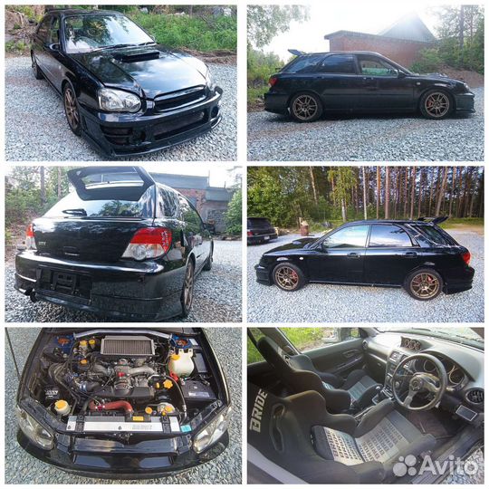 Subaru Impreza WRX GGA в разбор