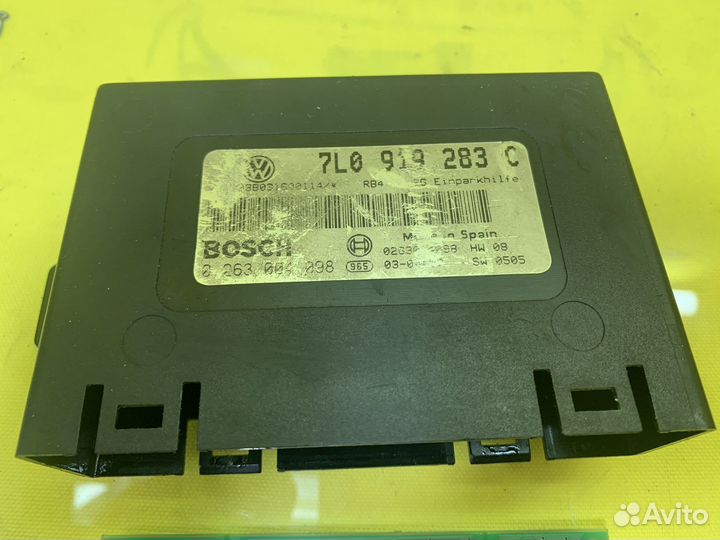 Блок управления парктрониками Volkswagen Touareg