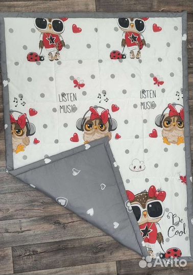 Детское одеяло в кроватку новое