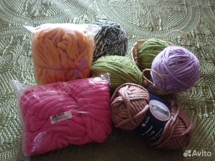 Пряжа нитки для вязания