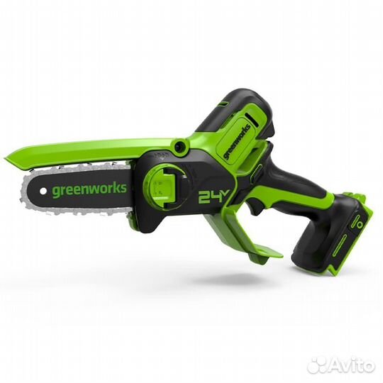 Цепная мини-пила Greenworks G24MCS10 24V 2008207