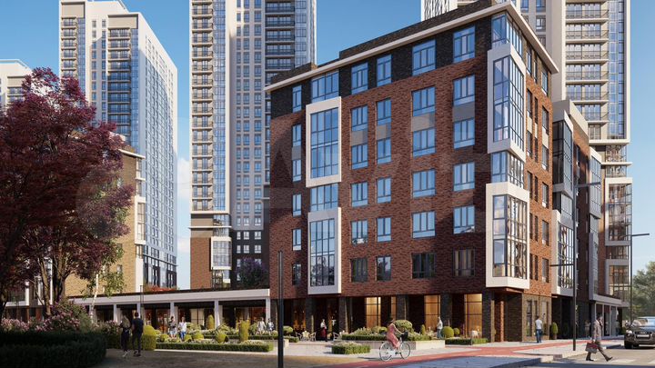 2-к. квартира, 55,8 м², 3/6 эт.