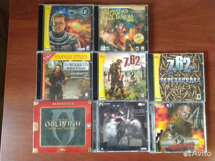 CD-DVD диски с играми и аниме