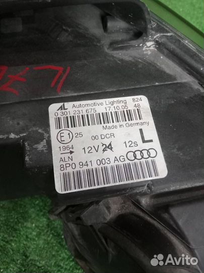 Фара передняя левая Audi A3 8P BVY (2.0) 2005