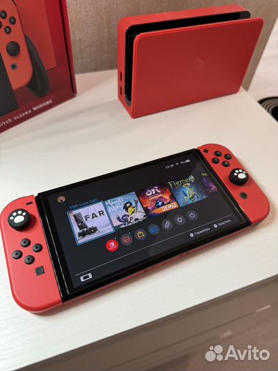 Nintendo switch oled mario edition