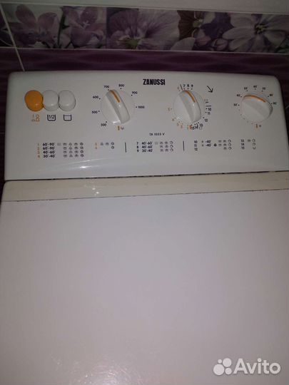 Стиральная машина с вертикальной загрузкой