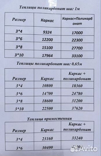 Теплица Новая