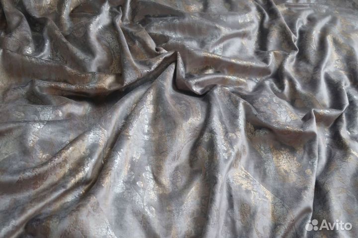 Бархат на шторы мебель Rubelli натуральный Италия