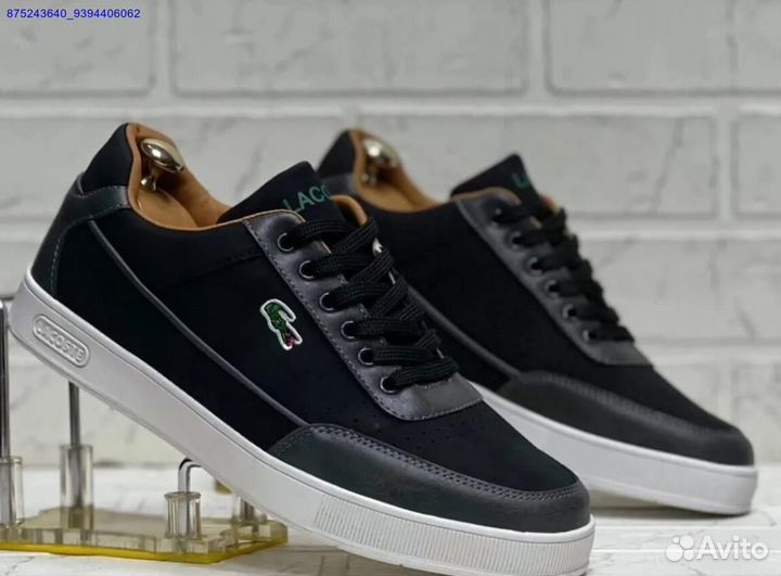 Кеды lacoste black 