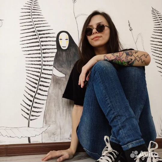 Роспись мебели и стен