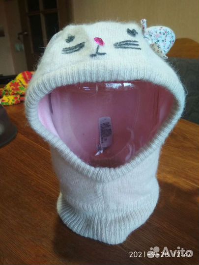 Шапки для девочки 3-5 лет