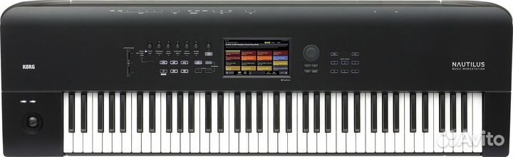 Новая рабочая станция Korg nautilus-73 EU, черная