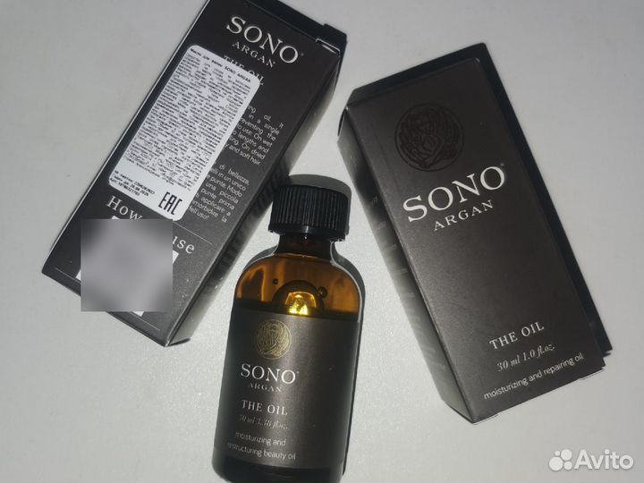 Sono масло для волос 30 мл
