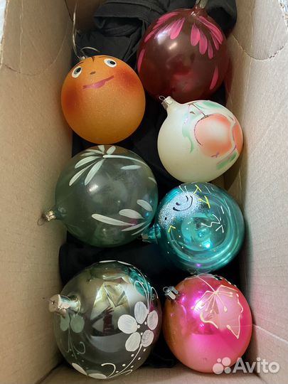 Елочные игрушки СССР