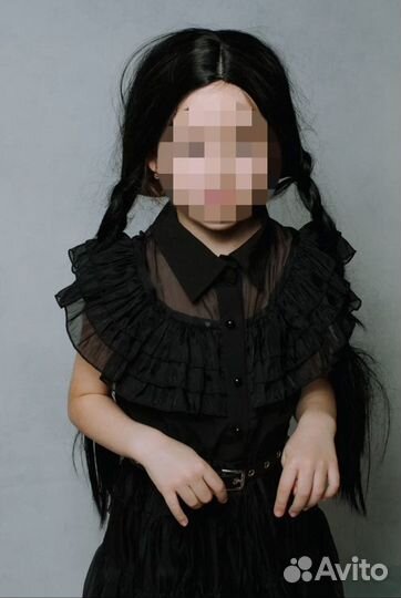 Платье Wednesday Addams уенсдей Адамс 120-128