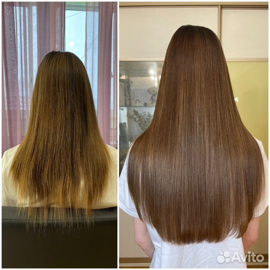 Наращивание волос холодное