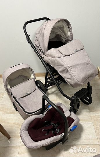 Коляска 3 в 1 Adamex Reggio