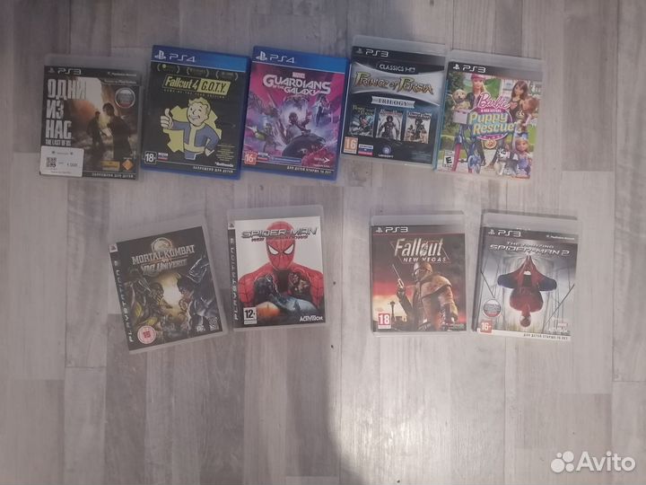 Игры на ps3, ps4