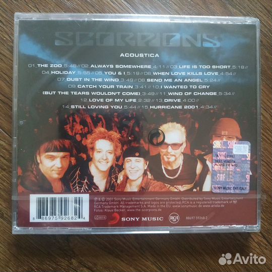 Scorpions - Acoustica (2001) CD