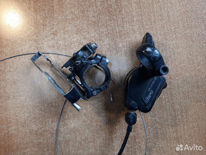 Передний переключатель sanrais с манеткой