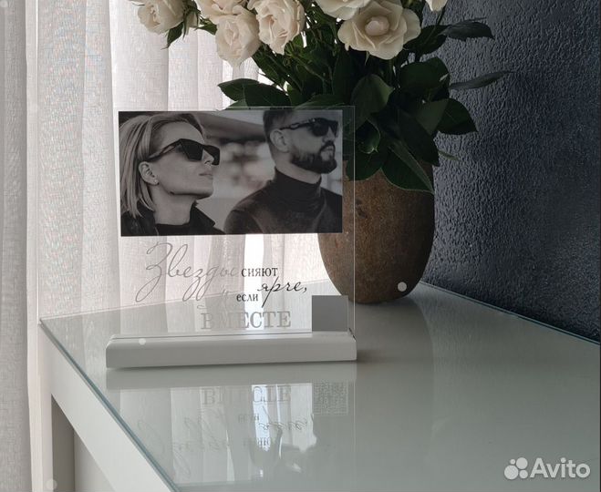 Постер рамка с фото на стекле А5 art097