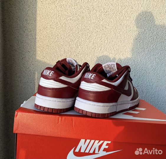 Оригинал Nike Dunk Low Retro ”Team Red” Кроссовки