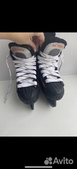 Коньки хоккейные 35